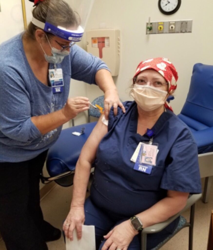 Judy Busch #vaccinechallenge