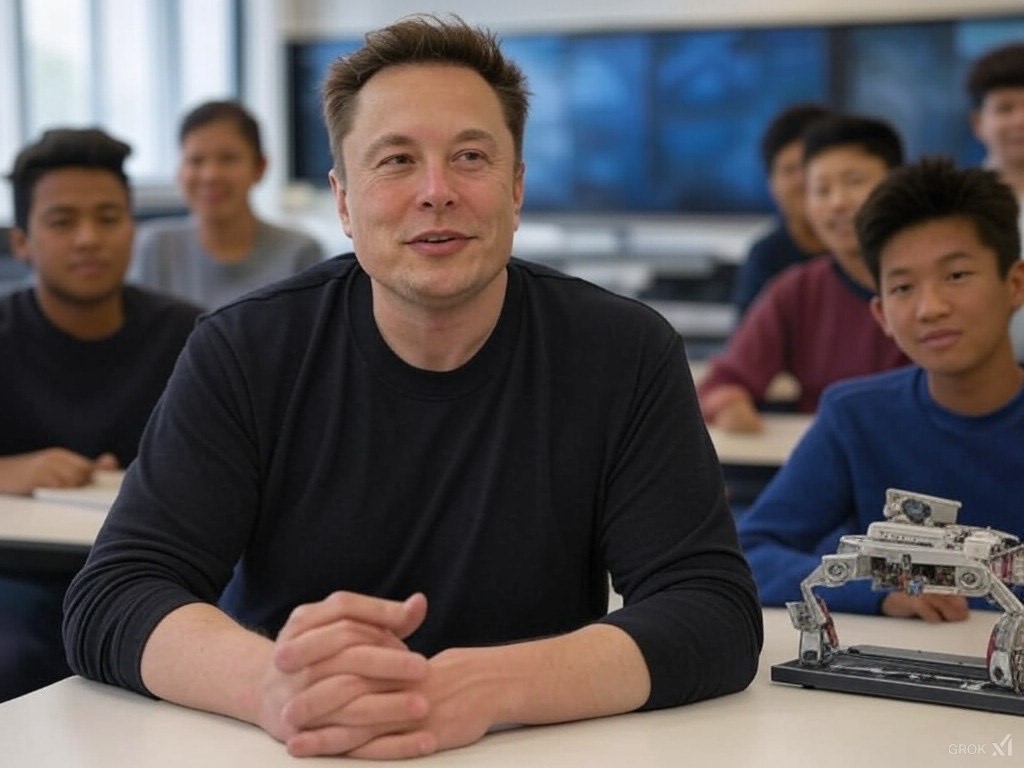 Elon Musk, Futuristic Vision of Educational Innovation for the Beta